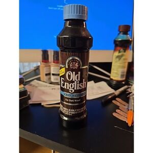 Old English Furniture Scratch Cover for Dark Woods 8oz (1992 Blue)(2004 Brown)